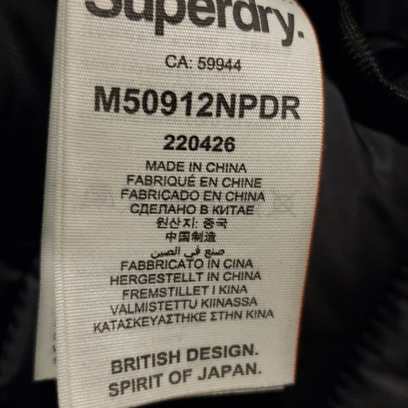 The Original Superdry Fuji Jacket Size Large - Picture 13 of 15